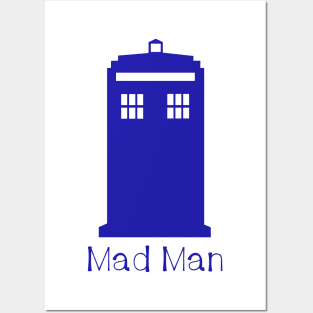 Police Box - Mad Man Posters and Art